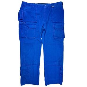 KALT Gear Blue Utility Cargo Pants‎ Size 48x32 Heavy Duty Workwear